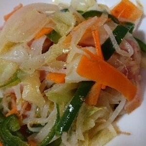 お手軽材料で作る！豚肉の野菜炒め♪